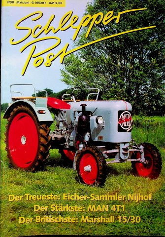 Deckblatt Schlepper Post (03/1998)
